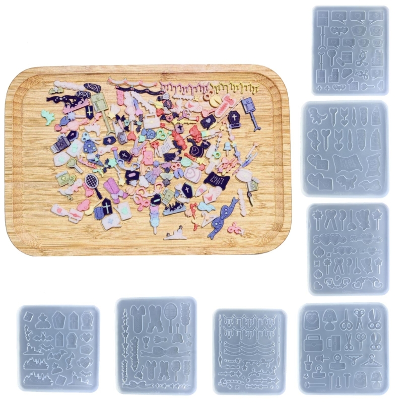 Resin Art Equipment - 小さな女の子のためのレジンフィラータイプr3mc,かわいい蝶ネクタイ,混合物,ラインカード,アクセサリー,ジュエリー,ペンダント,エポキシ