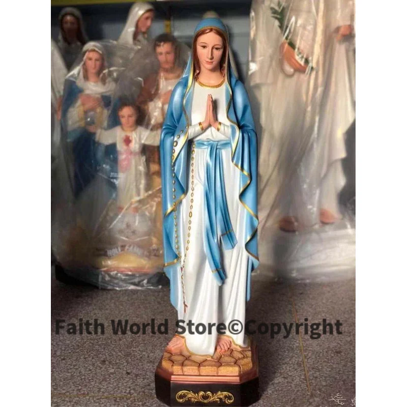 Resin Art Mary - マドンナ聖母マリア像、家の装飾、宗教芸術像、大、100cm