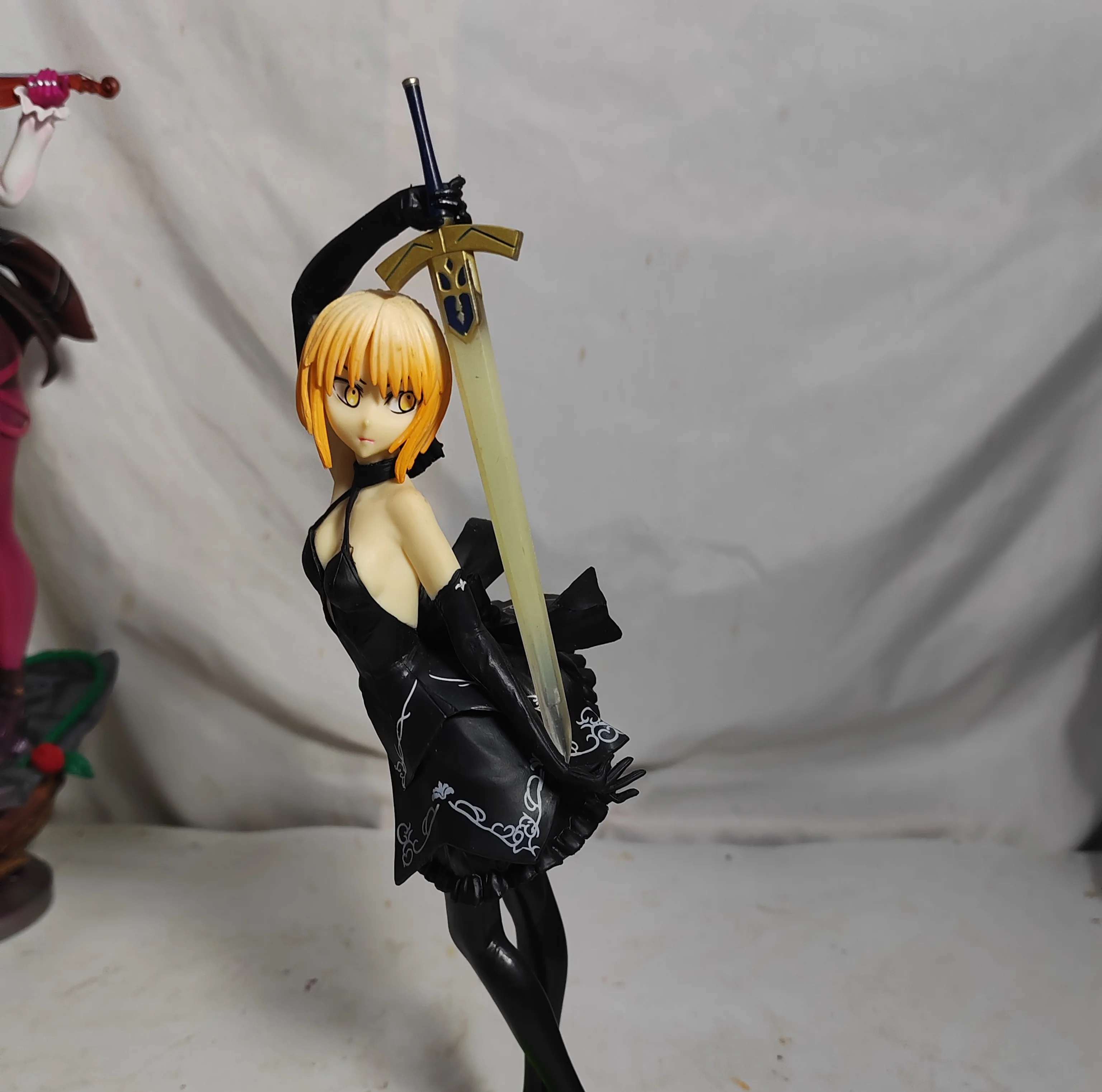 Resin Art Online Order - アニメセイバーフェイト/グランドオーダーアートオンラインキットかわいい樹脂 GK DIY ホワイトアセンブリ GK モデル像おもちゃ