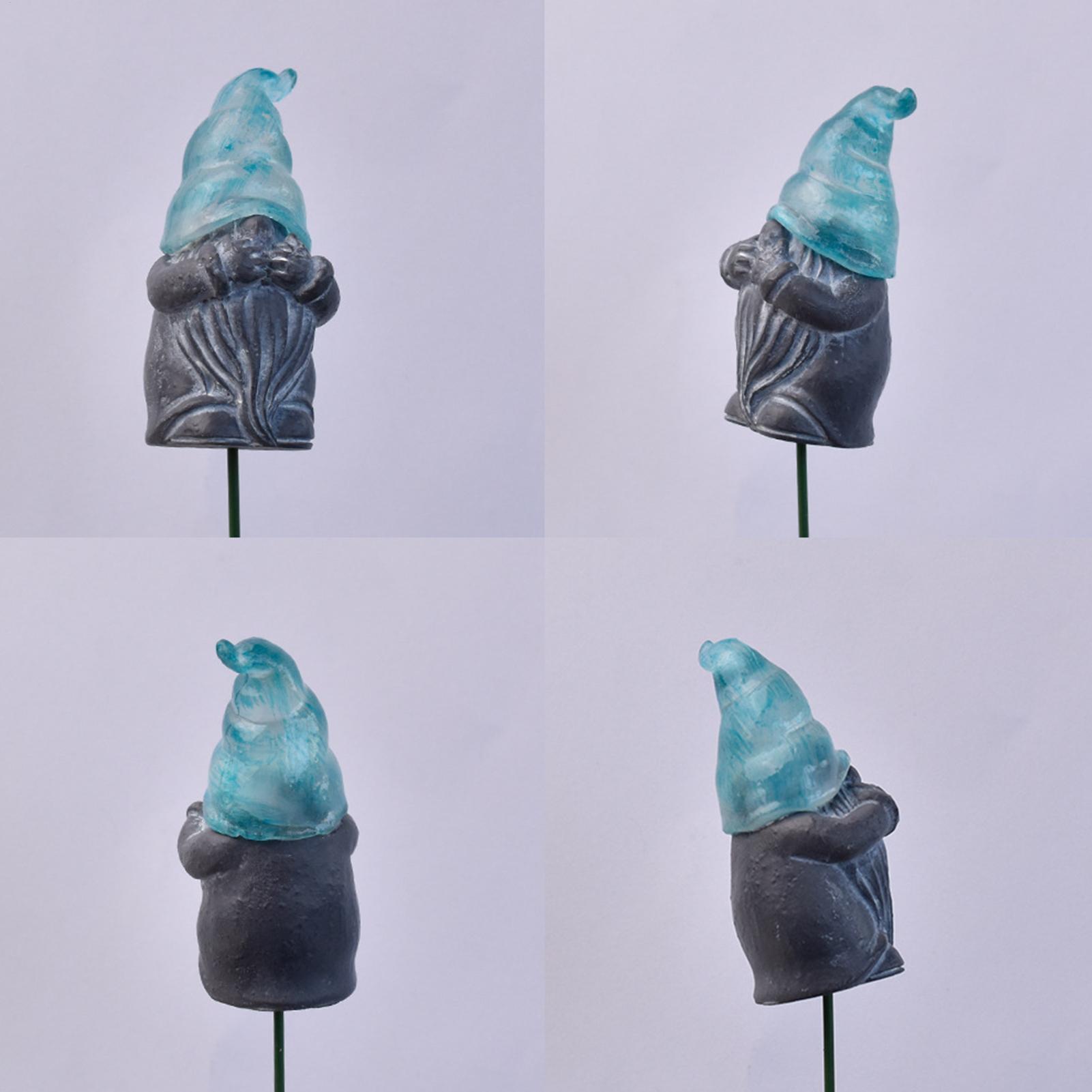 Resin Art Flower - 装飾ガーデンステークス 3ピース 発光樹脂製 屋外装飾 ガーデンアートステークス 芝生飾り