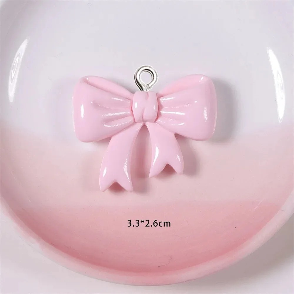 10 個のキャンディーカラーのリボン樹脂チャーム手作り装飾品 - Resin Art Engagement のレビューと価格
