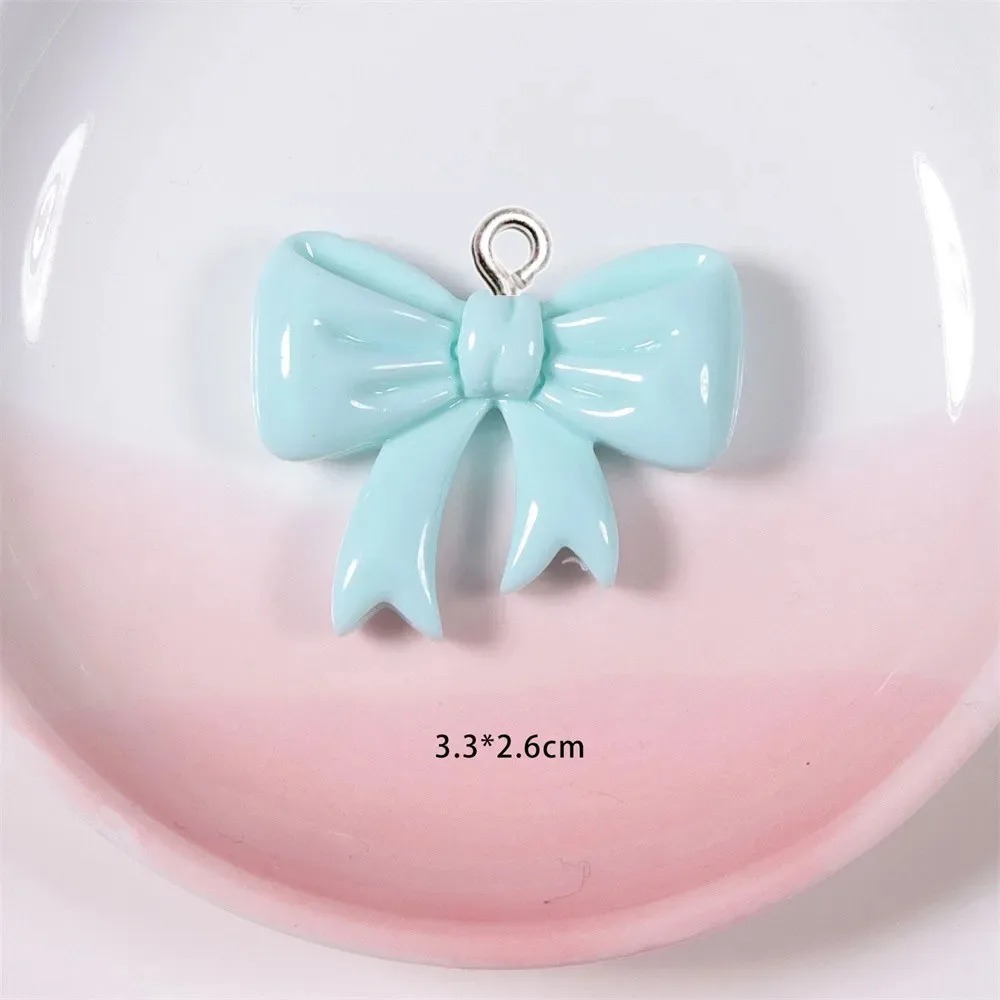 10 個のキャンディーカラーのリボン樹脂チャーム手作り装飾品 - Resin Art Engagement のレビューと価格