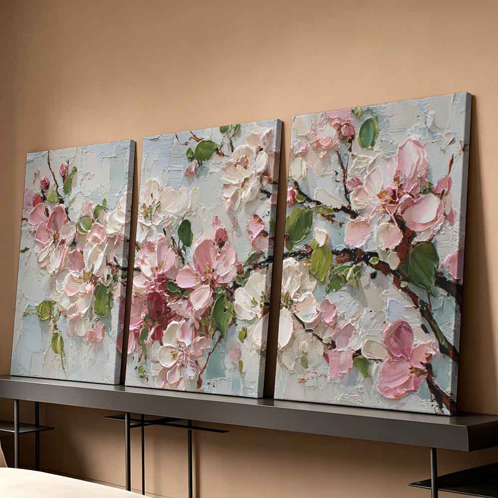 [2Dフラット]3枚セット 11.81*15.74インチ/3 - Resin Art On Canvas のレビューと価格