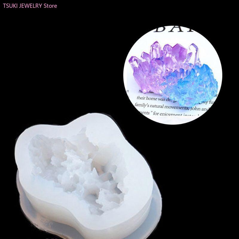 62KE DIY クリスタルクォーツロッククラスタージオード - Resin Art Geode のレビューと価格