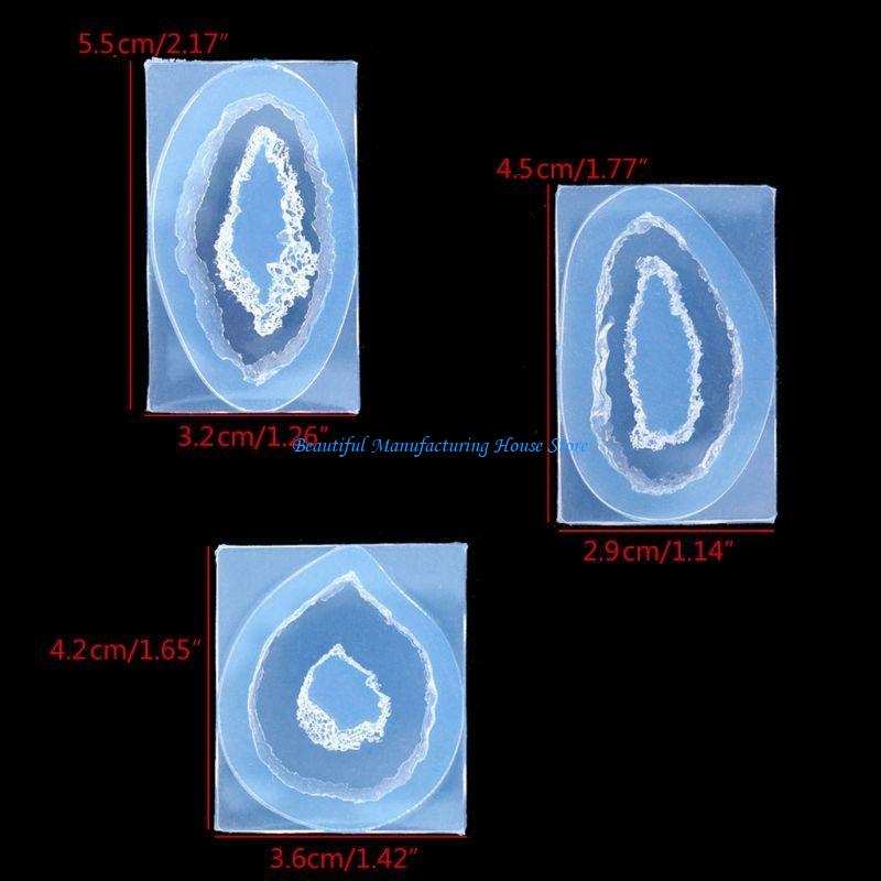E56A クォーツロッククラスターモールド DIY 作成ネッ - Resin Art Geode のレビューと価格