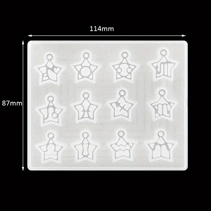 星座樹脂金型、エポキシシリコーン鋳造金型、丸い星星座、DIY - Resin Art Glue のレビューと価格