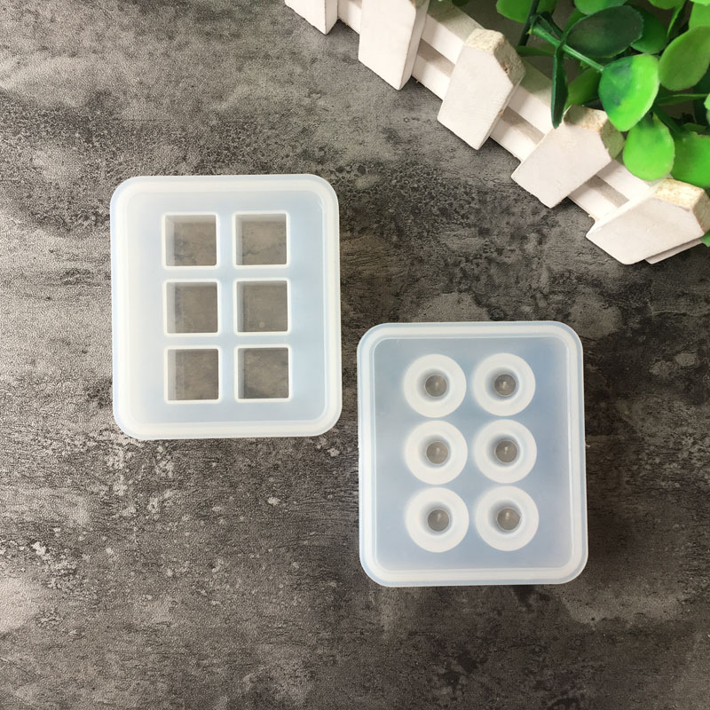 シリコーン型 16 ミリメートルキューブボールビーズ 6 コ - Resin Art Glue のレビューと価格