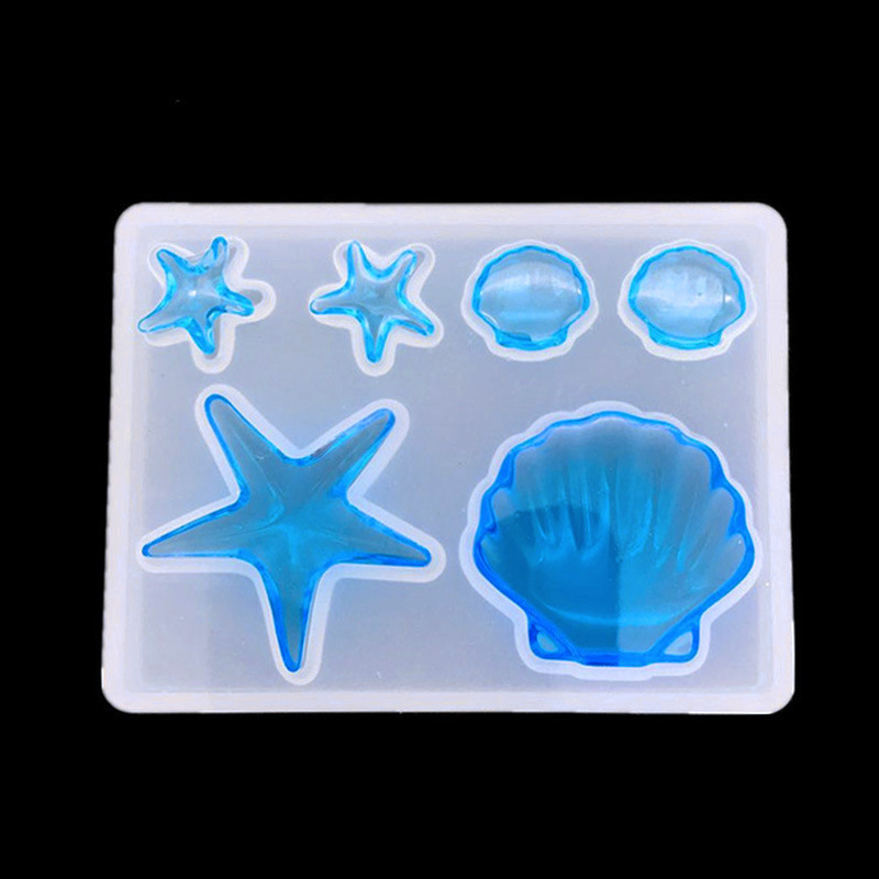 DIY 海洋テーマクリスタルエポキシ樹脂シェルジュエリーペン - Resin Art Glue のレビューと価格