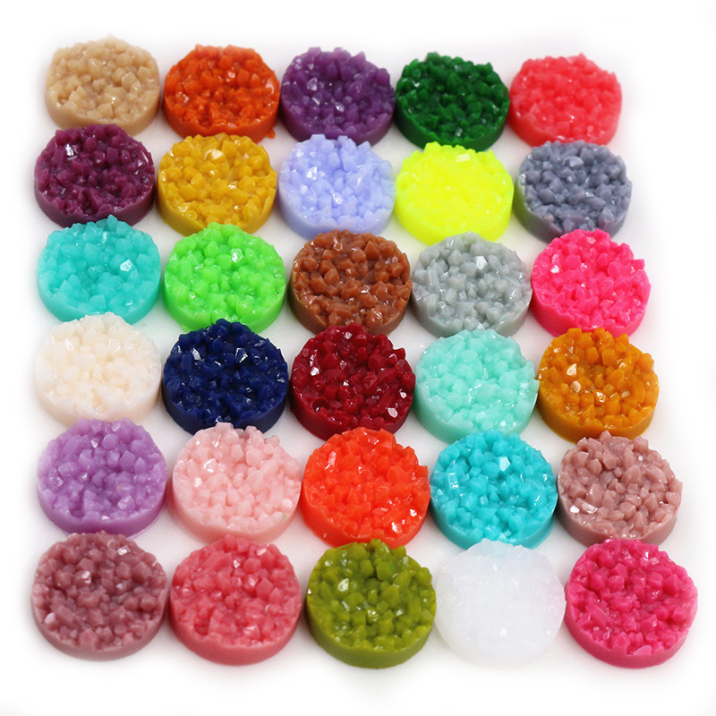 40 個樹脂 Druzy カボションドーム 8/10/12  - Resin Art Engagement のレビューと価格