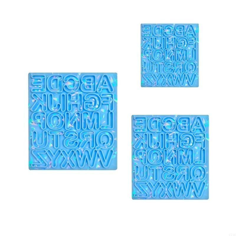 手紙イヤリング樹脂モールドホログラフィックアルファベット樹脂 - Resin Art Letter Keychain のレビューと価格