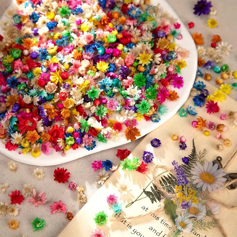 ワックス成形、キャンドル装飾用のカラフルな花、混合樹脂工芸品 - Resin Art Design のレビューと価格