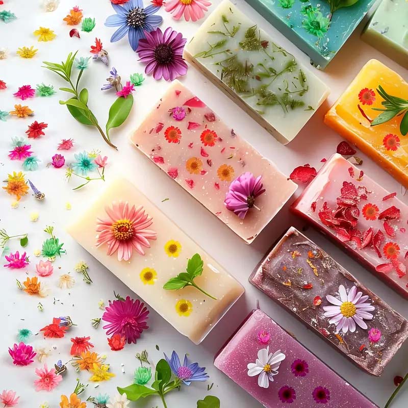 ワックス成形、キャンドル装飾用のカラフルな花、混合樹脂工芸品 - Resin Art Design のレビューと価格