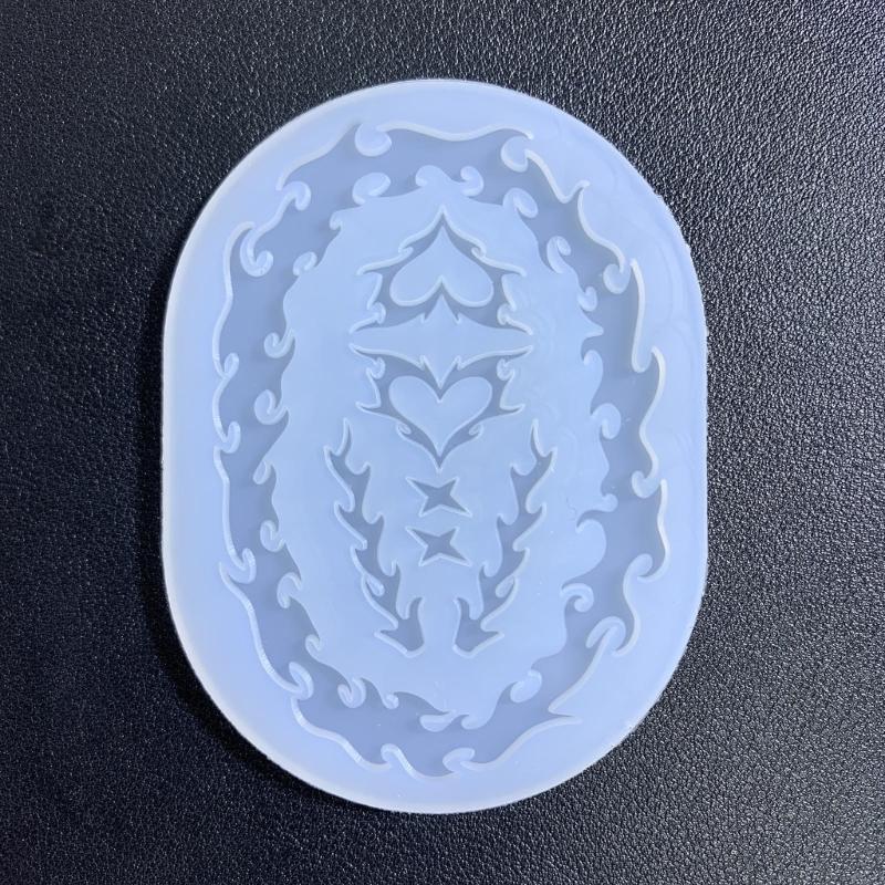 蝶流砂シリコンモールド樹脂はペンダントジュエリー用の炎モール - Resin Art Equipment のレビューと価格