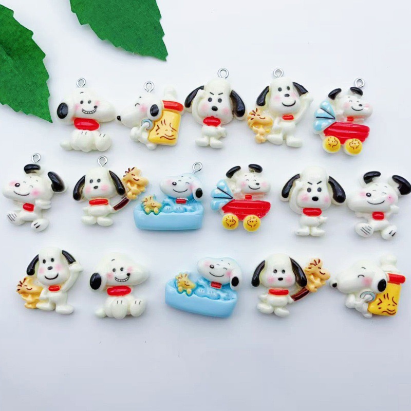 12個入り樹脂製漫画犬ペンダント、DIYジュエリー製作イヤリ - Resin Art Engagement のレビューと価格