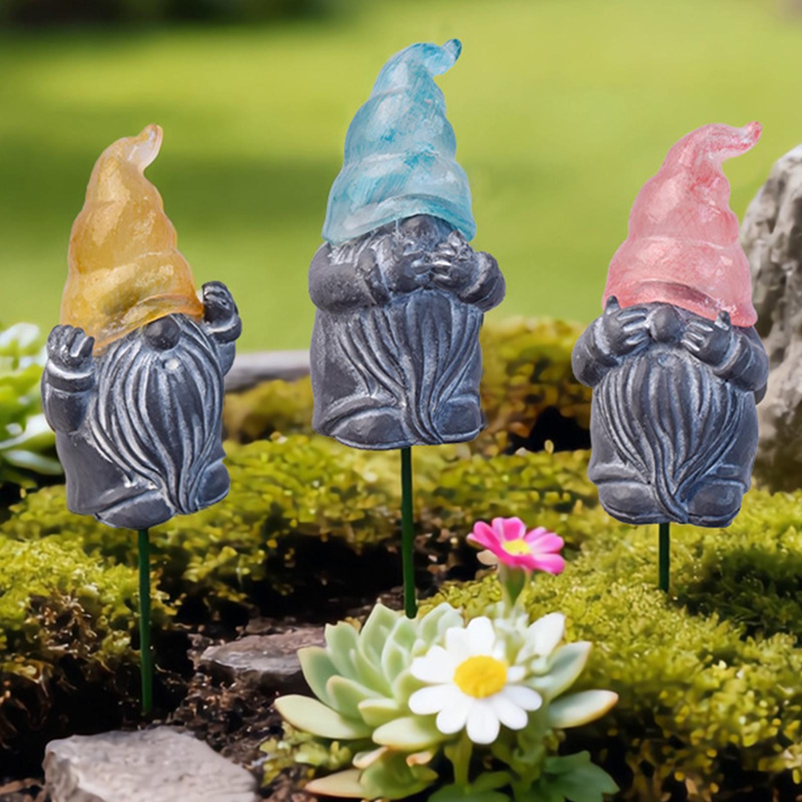 装飾ガーデンステークス 3ピース 発光樹脂製 屋外装飾 ガー - Resin Art Flower のレビューと価格