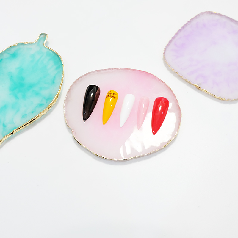 樹脂石カラーパレットジェルネイルポリッシュ混合描画ペイントプ - Resin Art Design のレビューと価格