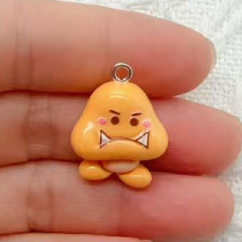 10個入り樹脂製漫画ペンダント、DIYジュエリー製作イヤリン - Resin Art Engagement のレビューと価格