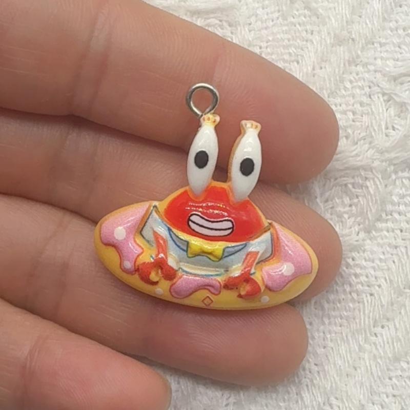 10個入り漫画風樹脂ペンダント、DIYジュエリー製作イヤリン - Resin Art Engagement のレビューと価格