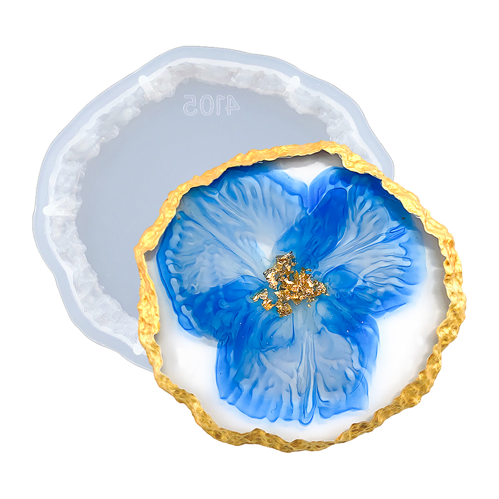DM292 エポキシ樹脂 4個入り ジオードコースター型 収 - Resin Art Geode のレビューと価格
