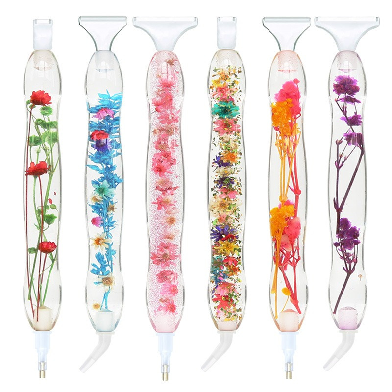 1セットフラワーデザイン樹脂製5Dダイヤモンドペインティング - Resin Art Flower のレビューと価格